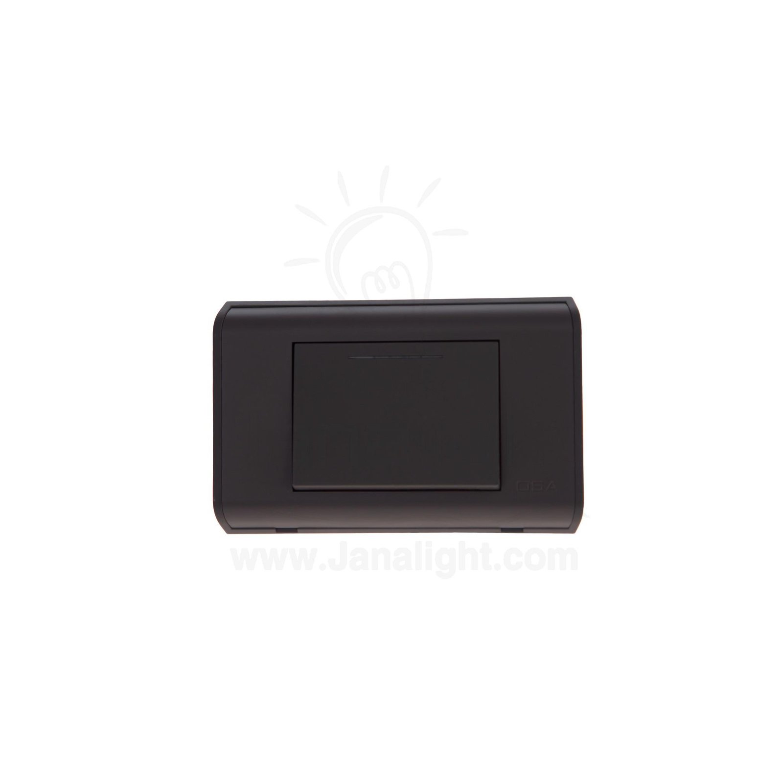 OSA مفتاح سخان 20 امبير بني 3 osa Switch 20A For Heater dark brown